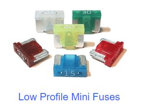 Low Profile Mini Fuses