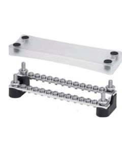 Prolec BBD12M4S Double Row Stepped Bus Bar 4 Stud 12x2 Screws 150A