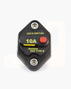 10A Circuit Breaker Panel Mount Mid Range 