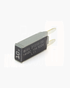 Bussmann 21210-00 10A Mini Blade Circuit Breaker - Thermal Type 2