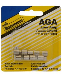 Bussmann Glass Fuse 1AG 1Amp (Box of 10)
