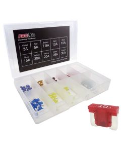Low Profile Mini Blade Fuse Kit - 100pcs