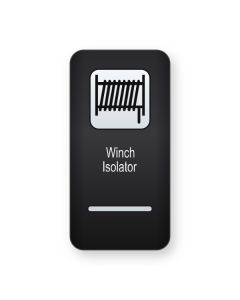 Carling V Series Contura 2 Switch Actuator Hard Black - Winch