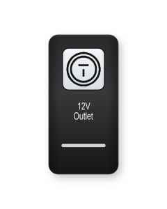 Carling V Series Contura 2 Switch Actuator - 12V Outlet