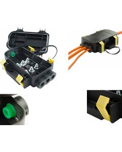 Littelfuse 04980933 Bussed 3 Position Midi Fuse Block 200A 58VDC IP69K