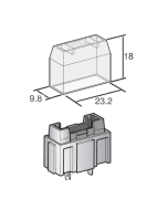 MTA 00359 Clear Cover to suit 00420 holder