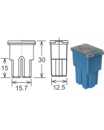 Pal Fuse Female Terminal Large ASF050 Red- 50A 32VDC