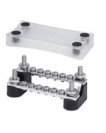 Prolec BBD6M4S Double Row Stepped Bus Bar 4 Stud 6 Screw 150A