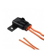Bussmann HHR In-Line Fuse Holder with Waterproof Cover 30A Drill Hole Mount